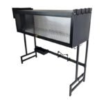 Escurridor De Platos Vajilla Sobre Pileta Con Puerta Negro - Imagen 3