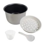 Olla Arrocera Vaporera Eléctrica 5 Litros 900w Starlux Blanco 50 / 60 Hz - Imagen 7