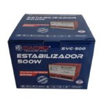 Regulador Estabilizador Voltaje Tensiómetro 220v 110v 500w Rojo - Imagen 4