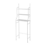 Estante Organizador Lavarropas Baño Metálico Rack 3 Niveles Blanco - Imagen 2