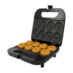 Máquina De Mini Donas 8 Unidades 750w Antiadherente Starlux Negro