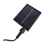 Guirnalda Solar 16 Focos Led Cálida Y Rgb 15m Control Remoto Negro - Imagen 4