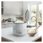 Olla Arrocera Vaporera Eléctrica 5 Litros 900w Starlux Blanco 50 / 60 Hz - Imagen 9