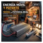 Inversor Convertidor De Corriente 12v A 220v Hasta 1000w - Imagen 10