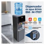 Dispensador De Agua De Pie Boma 20 Litros Frío Calor Gris Oscuro - Imagen 6