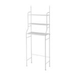 Estante Organizador Lavarropas Baño Metálico Rack 3 Niveles Blanco - Imagen 2