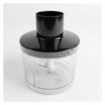 Mixer 4 En 1 Con Batidor Vaso Picadora 340w Starlux Gris - Imagen 4