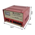 Regulador Estabilizador Voltaje Tensiómetro 220v 110v 500w Rojo - Imagen 5