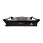 Anafe Cocina Cocinilla Eléctrico 1000w 1 Hornalla Con Asas Negro - Imagen 3