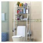 Estante Organizador Lavarropas Baño Metálico Rack 3 Niveles Blanco - Imagen 6
