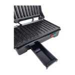 Sandwichera Grill Boma Placas Antiadherente 1000w 180 Grados Gris Oscuro - Imagen 4