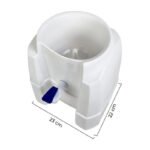Dispensador De Agua Para Mesa Mesada Bidones 12 Y 20 Litros Blanco - Imagen 6