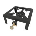 Anafe Cocinilla Quemador Gas 1 Hornalla Camping Hierro Negro
