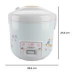 Olla Arrocera Vaporera Eléctrica 5 Litros 900w Starlux Blanco 50 / 60 Hz - Imagen 8