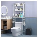 Estante Organizador Lavarropas Baño Metálico Rack 3 Niveles Blanco - Imagen 8
