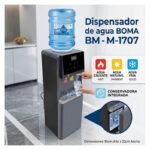 Dispensador De Agua De Pie Boma 20 Litros Frío Calor Gris Oscuro - Imagen 5