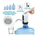 Dispensador De Agua Bidón Bomba De Agua Eléctrica Automática Blanco - Imagen 7