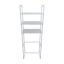 Estante Organizador Lavarropas Baño Plástico Rack 3 Niveles Blanco