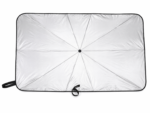 Parasol Tipo Paraguas Para Parabrisas Auto Camioneta Bloqueo Rayos UV 130 x 75 Cm - Imagen 2