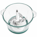Picadora de Carne 2 Litros Bowl de Vidrio Silver Love 800W - Imagen 2
