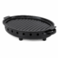 Brasero Parrilla Plancha Hierro Ovalada 40x25cm Mantiene Calor Para Asado