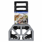 Carro De Carga Plegable Aluminio Hasta 75 Kg Con Ruedas Telescópico Portátil - Imagen 2