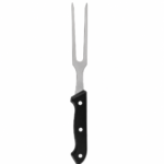 Set Kit Parrillero 3 Piezas Cuchillo Chaira Tenedor Acero Inoxidable Asado - Imagen 4