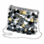 Cartera De Fiesta Mujer Plateada Con Lentejuelas Y Cadena Elegante