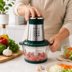 Picadora de Carne 2 Litros Bowl de Vidrio Silver Love 800W - Imagen 6