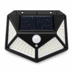 Aplique Foco Solar 100 LEDS Con Sensor De Movimiento Fotocélula Exterior IP65