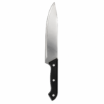Set Kit Parrillero 3 Piezas Cuchillo Chaira Tenedor Acero Inoxidable Asado - Imagen 3