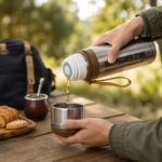 Termo Acero Inoxidable 750ml Con Tapa Vaso Aislación Térmica - Imagen 5