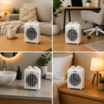 Caloventilador Calefactor 2000W Warmthy Bajo Consumo 2 Niveles - Imagen 5