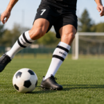 Medias Deportivas Gedo Unisex Blancas Con Rayas Para Fútbol Running - Imagen 3