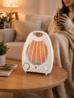 Caloventilador Calefactor Warmthy 2000W 2 Potencias Con Termostato - Imagen 4