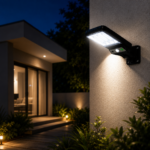 Foco Reflector Solar LED De Pared Con Sensor De Movimiento Y Control Remoto IP65 - Imagen 5