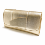 Cartera Clutch Dorada Elegante Para Fiesta Boda Graduación