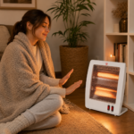 Calefactor Estufa Eléctrica Bajo Consumo 800W Cuarzo Portátil - Imagen 5