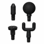 Pistola Masajeadora Muscular Recargable USB C 6 Cabezales 30 Niveles - Imagen 5