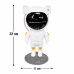 Proyector Galaxia Estrellas Astronauta Led Con Control Remoto Y Base Lunar - Imagen 9