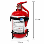 Extintor Polvo ABC Todo Tipo De Fuego 1 Kg Certificado UNIT Con Soporte Para Auto Camioneta - Imagen 3