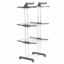 Tender Tendedero Plegable Vertical 3 Niveles Con Ruedas Para Ropa Lavadero