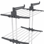 Tender Tendedero Plegable Vertical 3 Niveles Con Ruedas Para Ropa Lavadero - Imagen 2