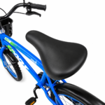 Bicicleta Infantil Rodado 16 Con Canasto Y Rueditas De Apoyo Azul - Imagen 3