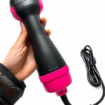 Cepillo Secador Alisador Eléctrico 3 En 1 Aire Caliente Antifrizz - Imagen 2
