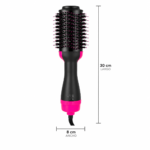Cepillo Secador Alisador Eléctrico 3 En 1 Aire Caliente Antifrizz - Imagen 5