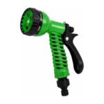 Manguera Extensible Hasta 15 Metros Con Pistola De Riego Verde - Imagen 2