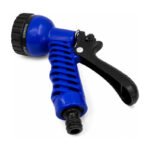 Manguera Extensible Hasta 15 Metros Con Pistola De Riego Azul - Imagen 3