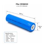 Pila DLG 18650 3,7v 2200mah - Imagen 10