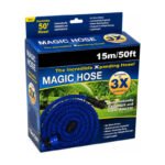 Manguera Extensible Hasta 15 Metros Con Pistola De Riego Azul - Imagen 14
